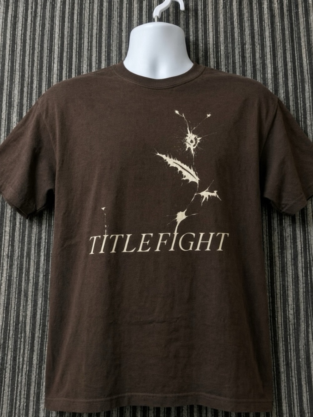 Gildan Brown Titlefight Graphic Short Sleeve Tee